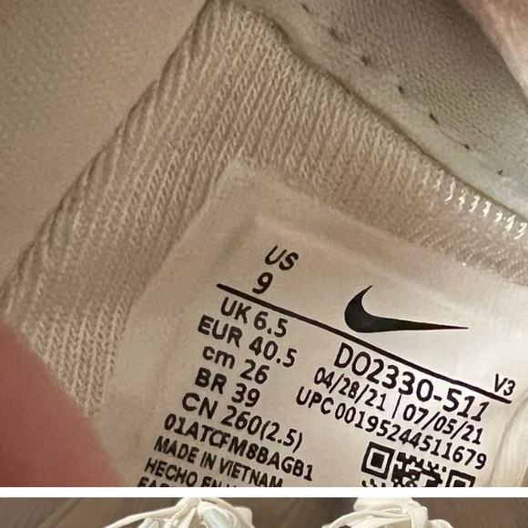 Nike Air Force 1 Pixel Sneakers Size 9 - Picture 8 of 11